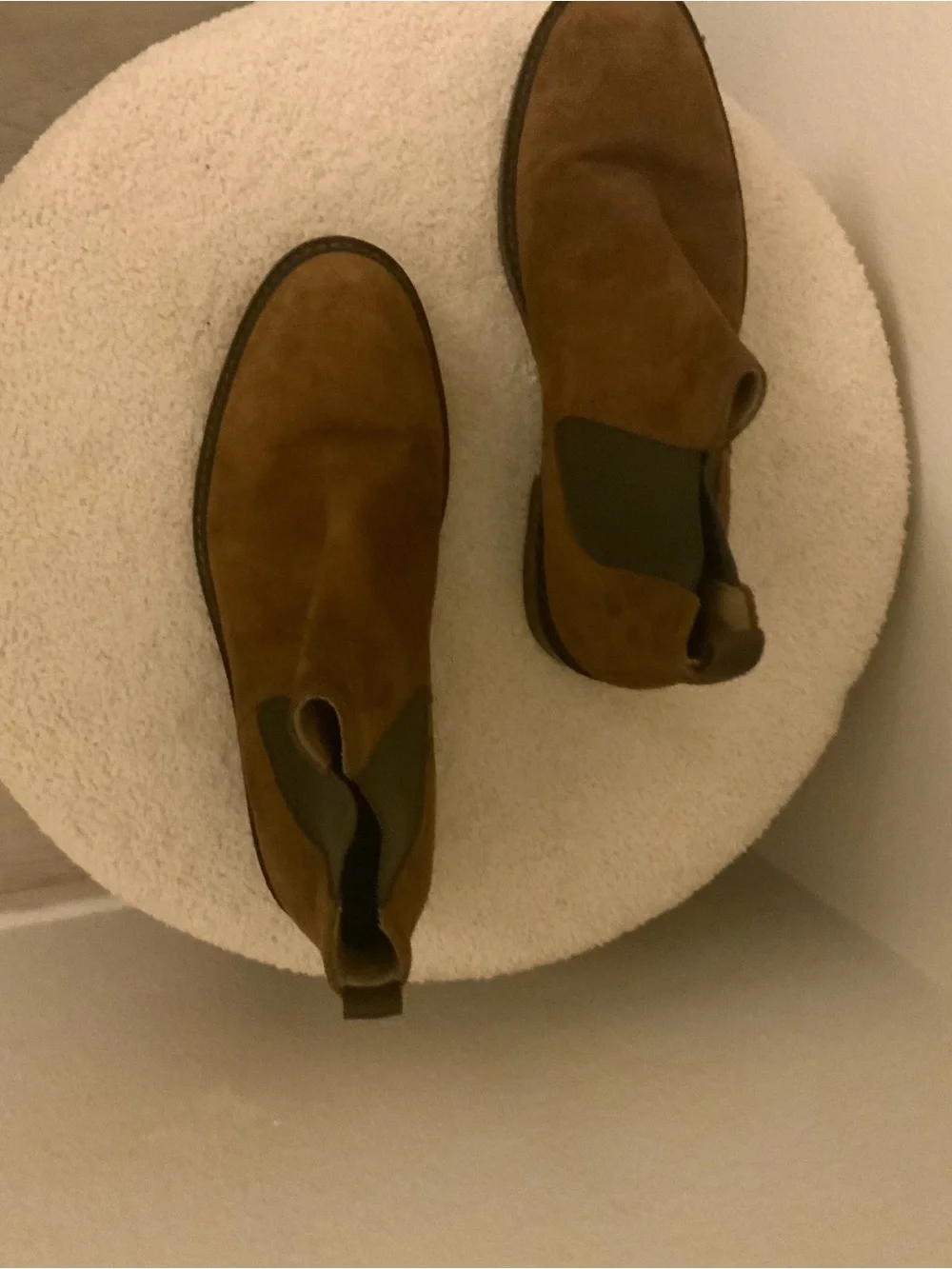 Clark’s Collection Men's Brown Suede Chelsea Boots Sz 8